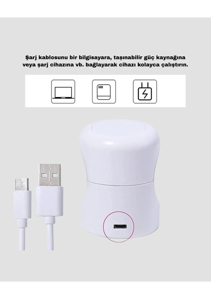 Mini Tırnak Kurutucu – Hızlı Kurutma Için Uvled Işık Teknolojisi modelleri