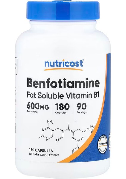 cost Benfotiamine Antioxidants 600 Mg 180 Caps