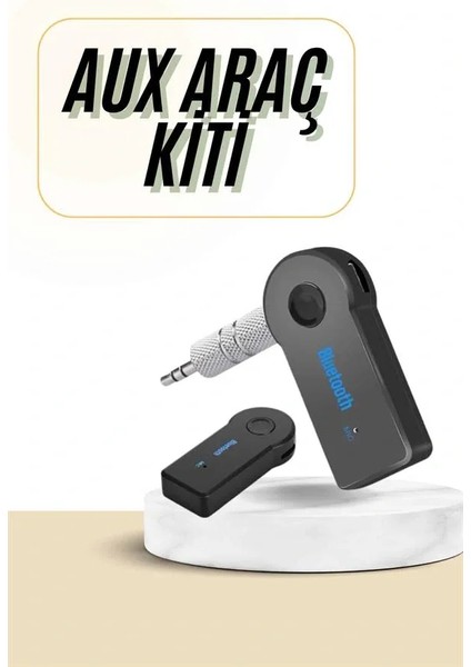 Bluetooth Araç Kiti Aux Çıkışlı Telefon Müzik Alıcı Tüm Cihazlara Uyumlu fiyatları