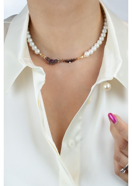 Cam Inci Bronz Uçlu Kolye fiyatları