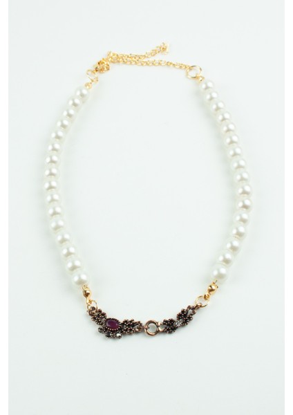 Cam Inci Bronz Uçlu Kolye modelleri