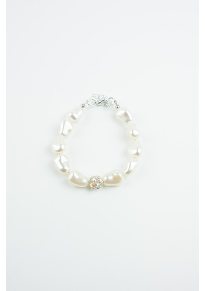 Barok Inci Taşlı Rondela Detay Bileklik fiyatları