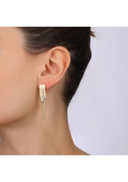 Altın Sallantılı Küpe - 14K modelleri