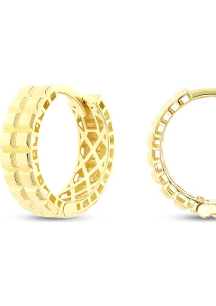 Altın Halka Küpe - 14K fiyatları