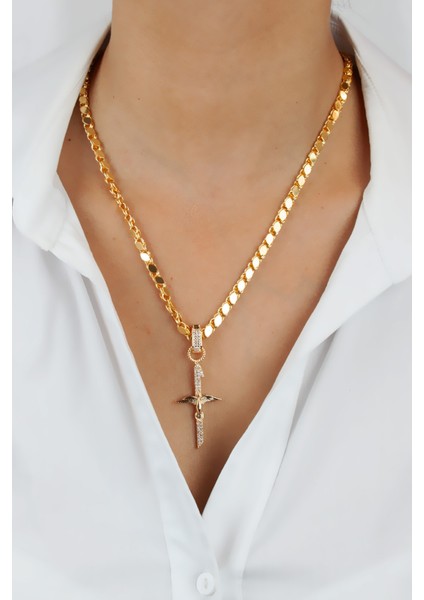 Arpa Zincir Melek Kanat Uçlu Kolye fiyatları