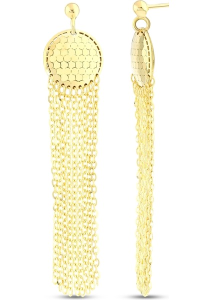 Tasarım Altın Küpe - 14K fiyatları