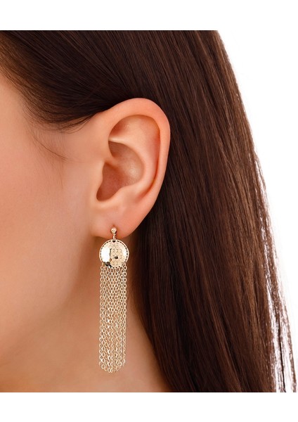 Tasarım Altın Küpe - 14K modelleri