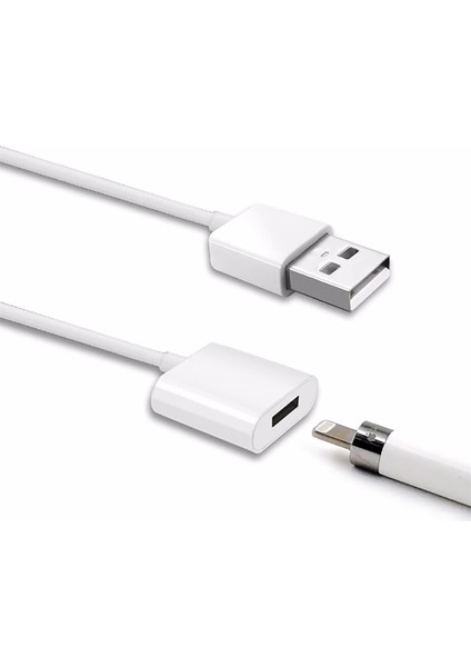 Ally Apple Pencil/kalem Için USB Şarj Kablosu 1 METRE-(5775) - ?38?56E3-1G6638