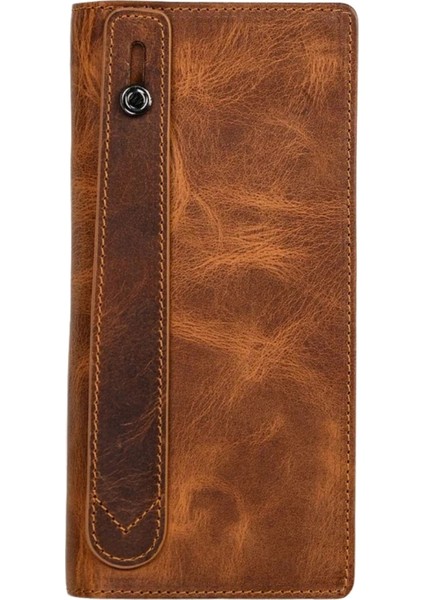 Hakiki Deri Unisex Telefon Bölmeli Cüzdan | Golden 3367 fırsatları