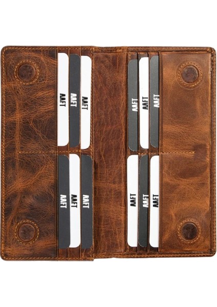 Hakiki Deri Unisex Telefon Bölmeli Cüzdan | Golden 3367 indirimleri