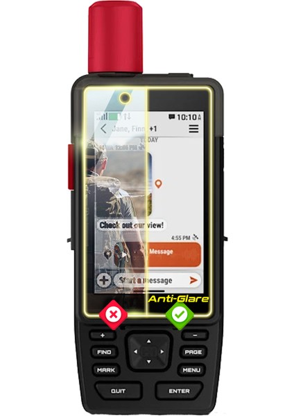 Garmin Gpsmap H1I Plus Gps Için Anti-Glare Parlama Önleyici Mat Ekran Koruyucu (2 Adet) indirimleri