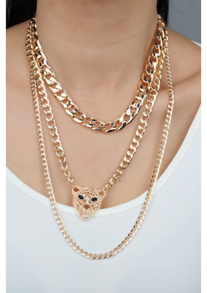 Üç Sıralı Kaplan Kolye fiyatları