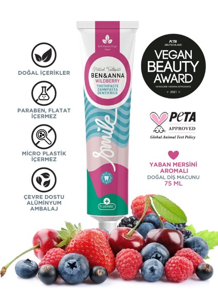 Yaban Mersini Aromalı Diş Macunu