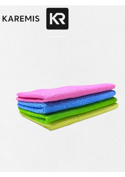 4'lü Mikrofiber Havlu Bez (40X40)