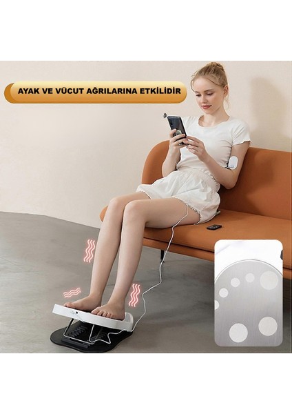 Ayak Masaj Cihazı Kumandalı Elektrikli Akupunktur Noktaları Ayak Bacak Terapisi modelleri