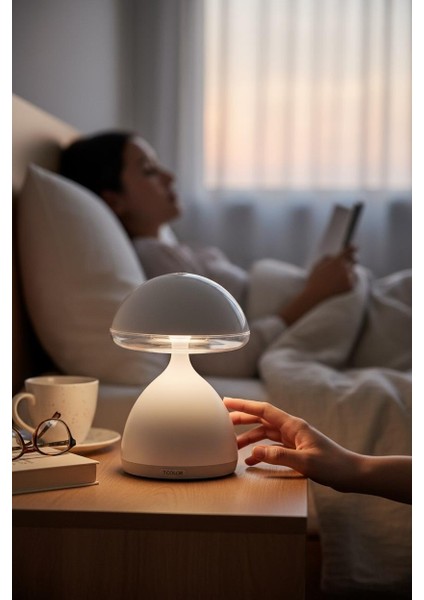 Mantar Lamba, Gece Lambası, Masa Lambası, Abajur