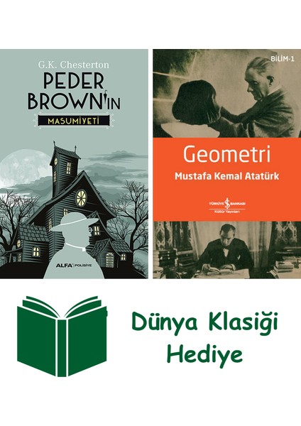Peder Brown'ın Masumiyeti + Geometri + Dünya Klasiği Hediye