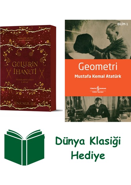 Güllerin Ihaneti + Geometri + Dünya Klasiği Hediye