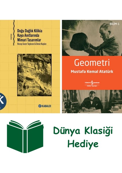 Doğu Dağlık Kilikia Kaya Anıtlarında Mimari Tasarımlar + Geometri + Dünya Klasiği Hediye