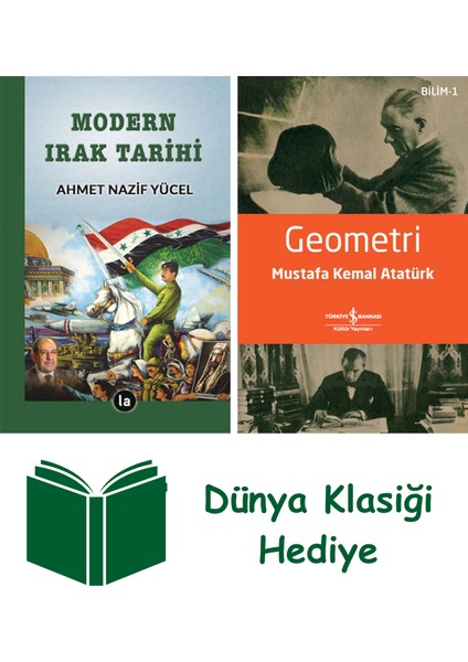 Modern Irak Tarihi + Geometri + Dünya Klasiği Hediye