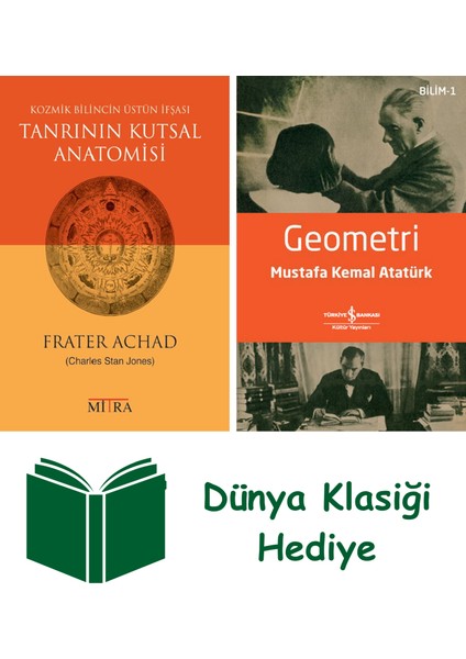 Tanrının Kutsal Anatomisi + Geometri + Dünya Klasiği Hediye