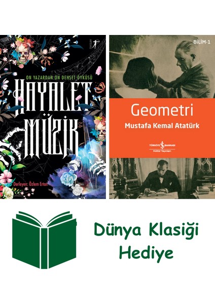 Hayalet Müzik + Geometri + Dünya Klasiği Hediye