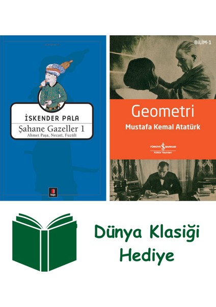 Şahane Gazeller 1 + Geometri + Dünya Klasiği Hediye