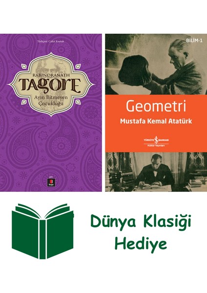Ayın Bitmeyen Çocukluğu + Geometri + Dünya Klasiği Hediye