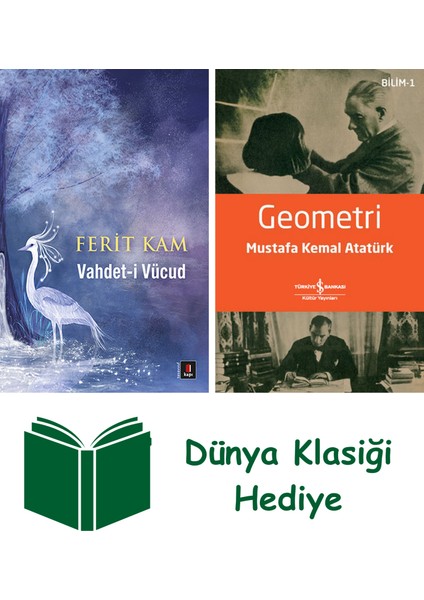 Vahdet-I Vücud + Geometri + Dünya Klasiği Hediye