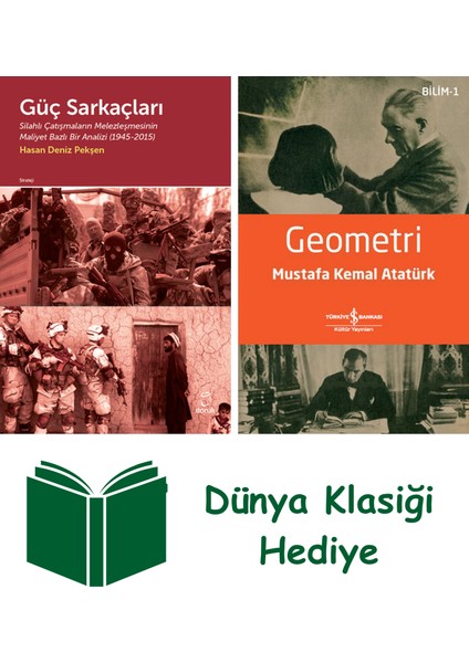 Güç Sarkaçları + Geometri + Dünya Klasiği Hediye