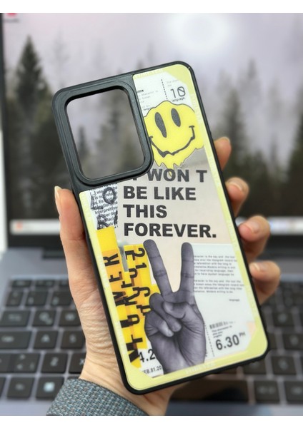 Xiaomi Redmi Note 12 Pro 5g Uyumluaynalı Forever Tasarımlı Silikon Kılıf