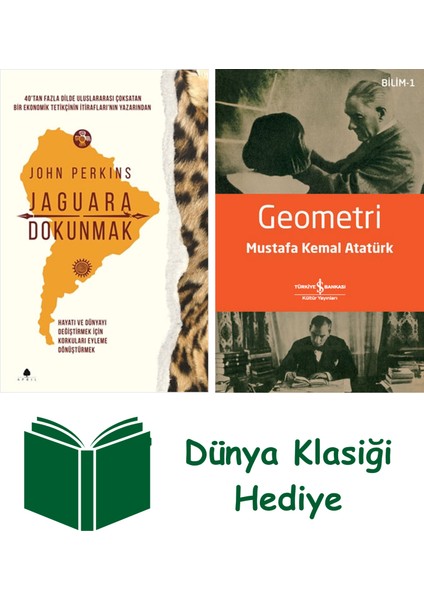 Jaguara Dokunmak + Geometri + Dünya Klasiği Hediye