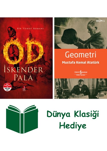 Od - Bir Yunus Romanı (Ciltli) + Geometri + Dünya Klasiği Hediye