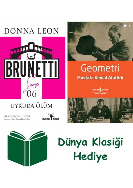 Uykuda Ölüm - Brunetti Serisi 6 + Geometri + Dünya Klasiği Hediye