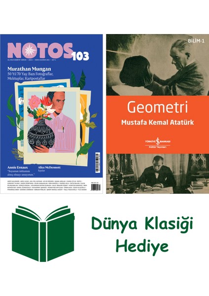 Notos Öykü Dergisi Sayı - 103 + Geometri + Dünya Klasiği Hediye