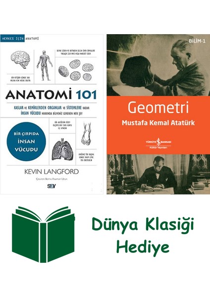 Anatomi 101 + Geometri + Dünya Klasiği Hediye