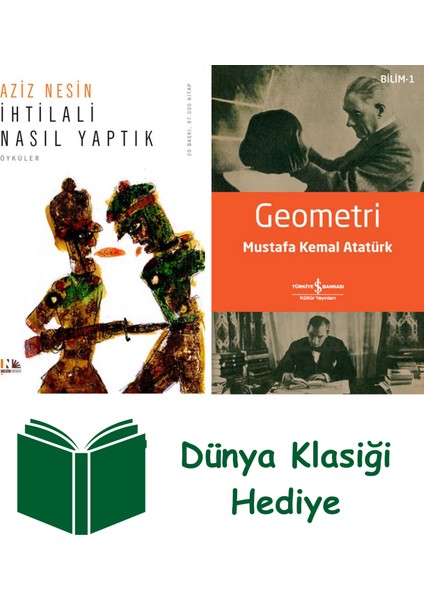 Ihtilali Nasıl Yaptık + Geometri + Dünya Klasiği Hediye