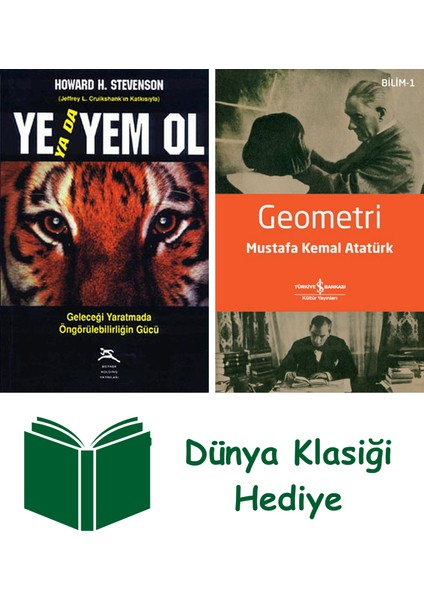 Ye Ya Da Yem Ol + Geometri + Dünya Klasiği Hediye