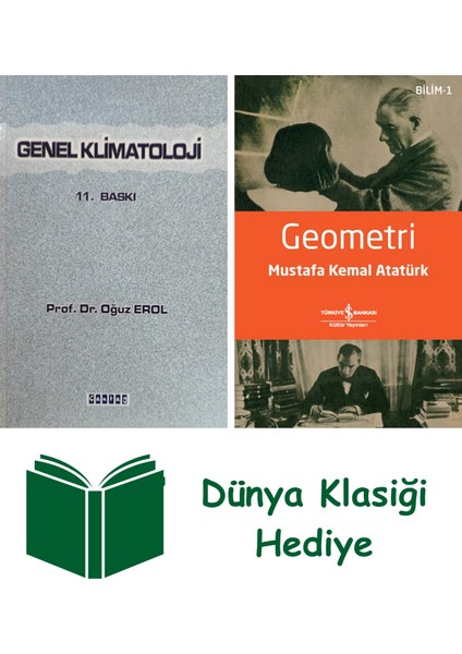 Genel Klimatoloji + Geometri + Dünya Klasiği Hediye