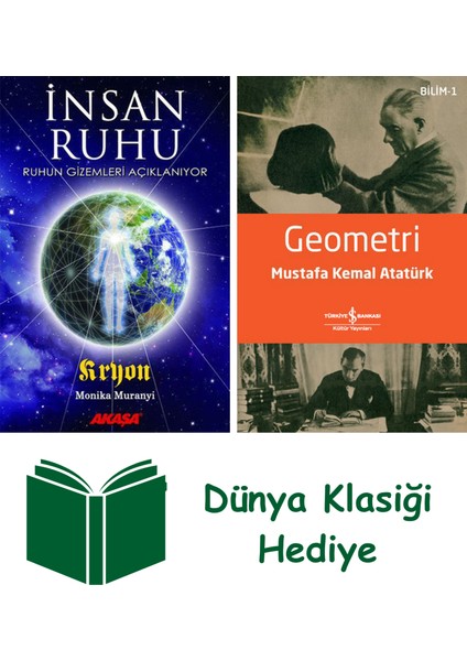 Insan Ruhu + Geometri + Dünya Klasiği Hediye