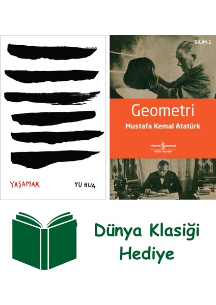 Yaşamak + Geometri + Dünya Klasiği Hediye