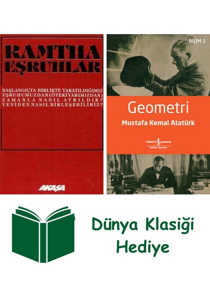 Ramtha Eşruhlar + Geometri + Dünya Klasiği Hediye