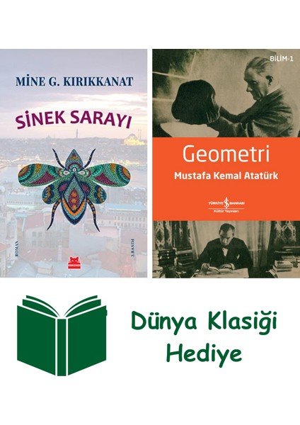 Sinek Sarayı + Geometri + Dünya Klasiği Hediye