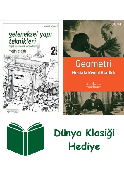 Geleneksel Yapı Teknikleri + Geometri + Dünya Klasiği Hediye