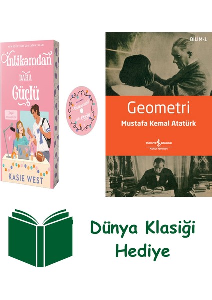 Intikamdan Daha Güçlü + Geometri + Dünya Klasiği Hediye