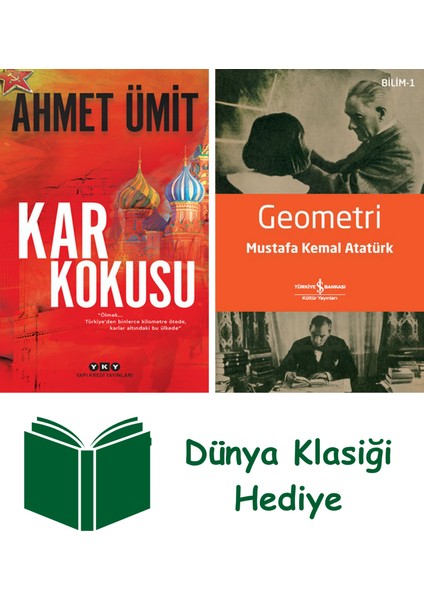 Kar Kokusu + Geometri + Dünya Klasiği Hediye