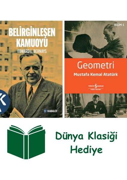 Belirginleşen Kamuoyu + Geometri + Dünya Klasiği Hediye