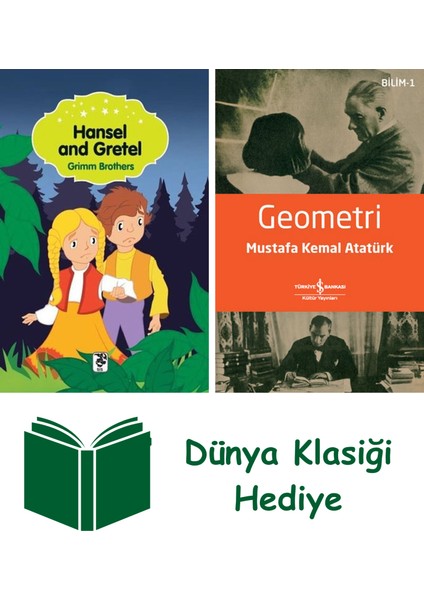 Hansel And Gretel + Geometri + Dünya Klasiği Hediye