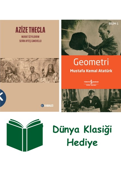 Azize Thecla + Geometri + Dünya Klasiği Hediye