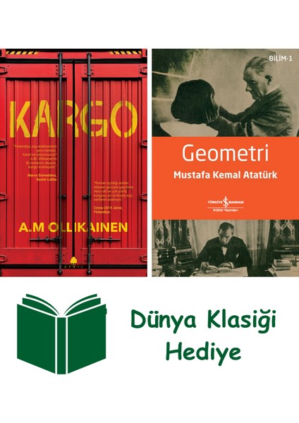 Kargo + Geometri + Dünya Klasiği Hediye